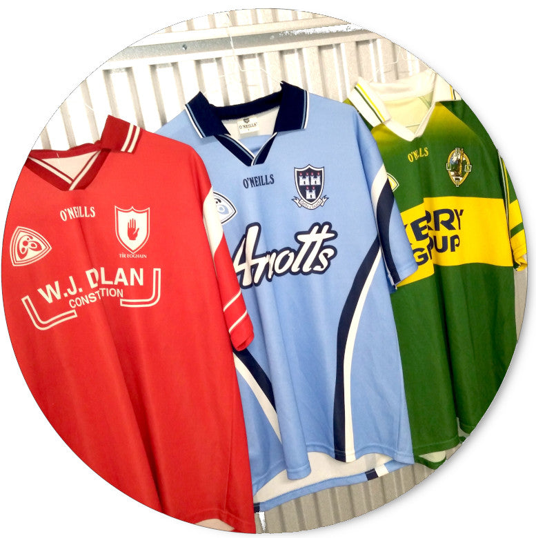 Maillot vintage Dublin GAA Gaelic Home 2002-2004 (L) ATH Cliath O Maillot vintage Dublin GAA Gaelic Home 2002-2004 (L) ATH Cliath O
