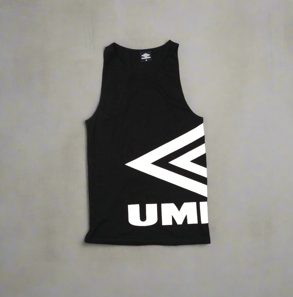 cRetro Umbro Tank Top / Vest (S) Festival Sleeveless Jersey3_153216