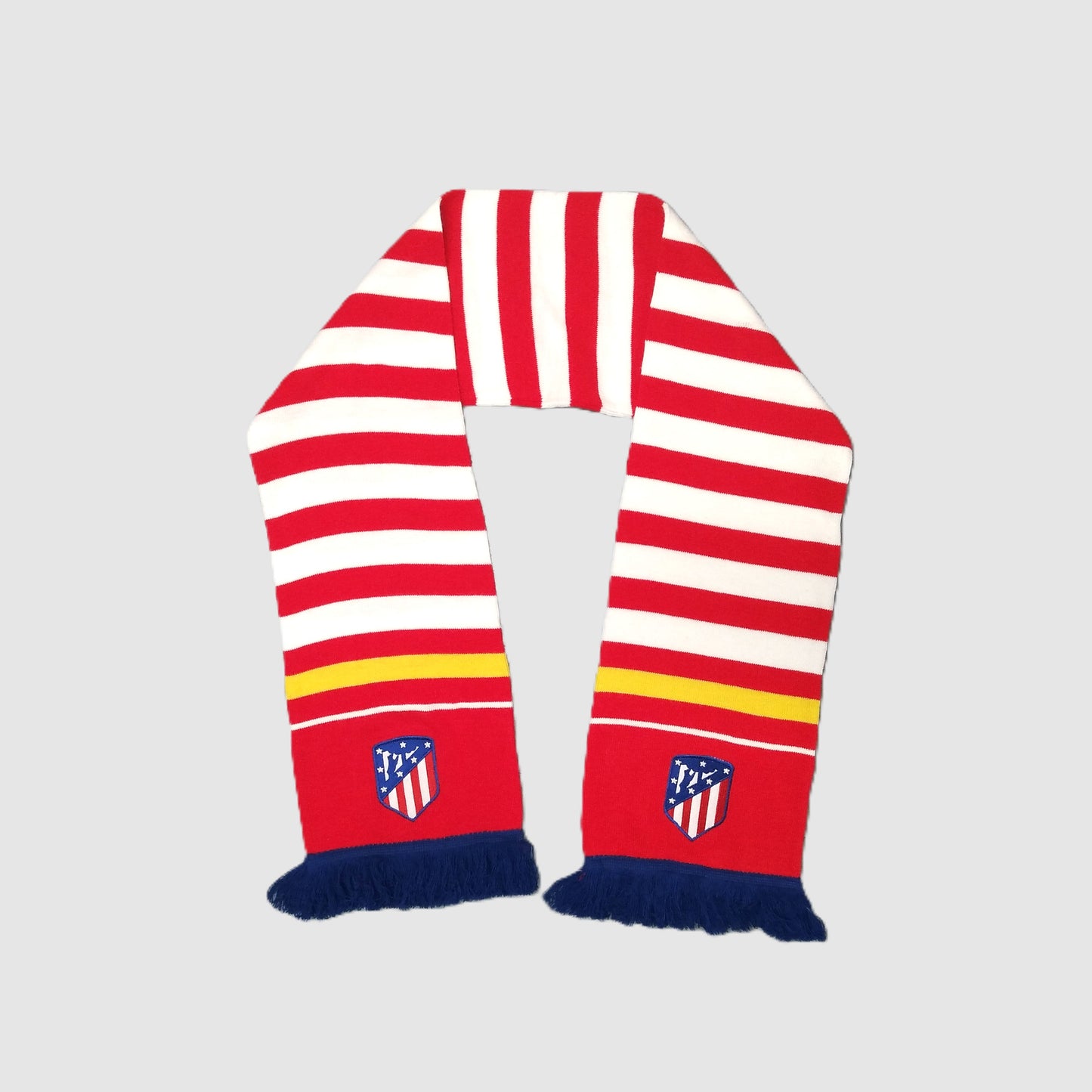 Atletico Madrid Football Casual Scarf 2020s Unbranded Unisex Adults Atletico Madrid Spain La Liga Vintage Retro SHIRTS V SKINS