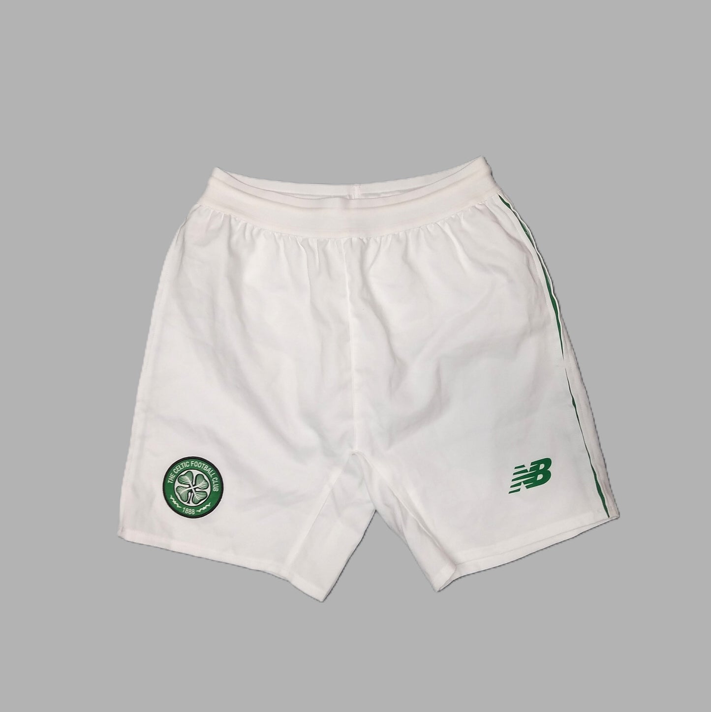 Celtic FC Football Home Shorts 2018 / 19 New Balance Kids Celtic Glasgow Scotland Ireland hoops Irish Eire Vintage Rertro SHIRTS V SKINS