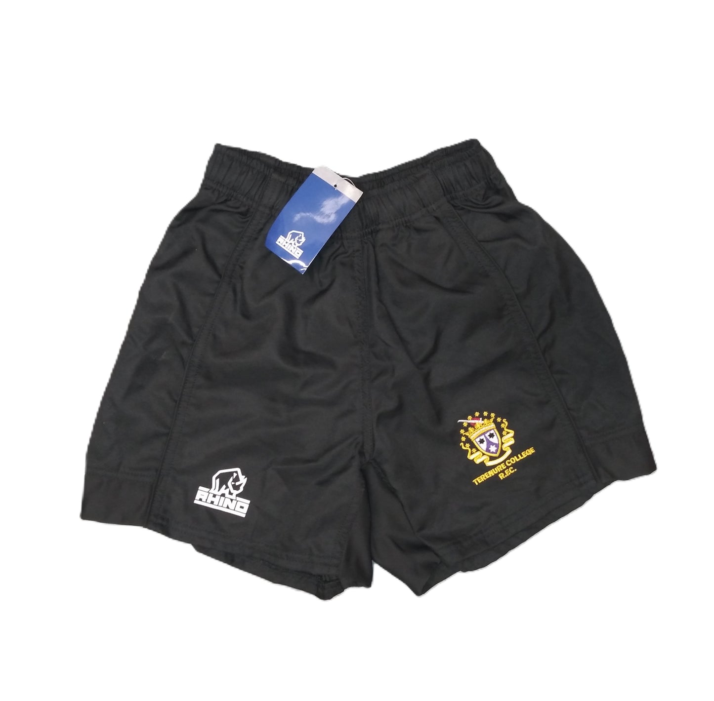 Terenure College Rugby Home Shorts 2020s Rhino Unisex Adults Terenure College Rugby Dublin leinster SHIRTS V SKINS