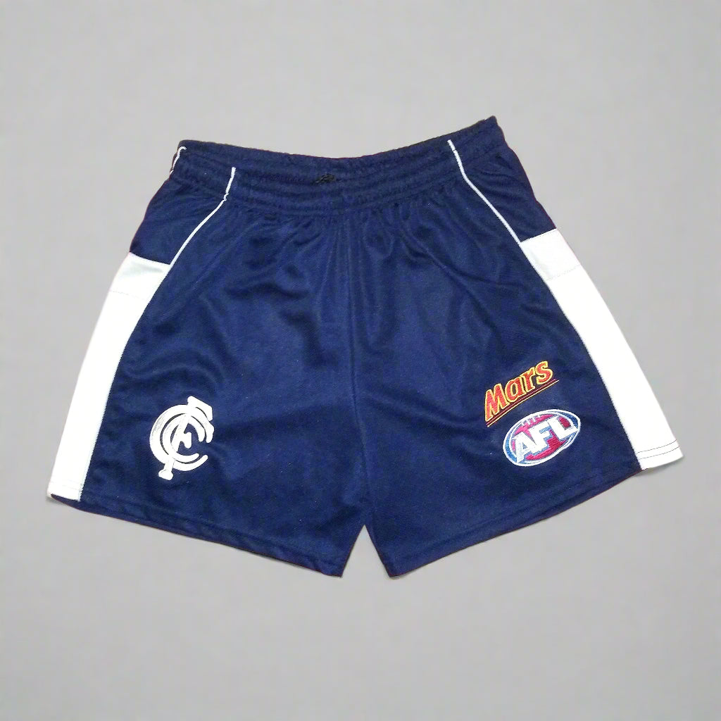 Carlton FC Aussie Rules Training Shorts 2009 Unbranded Unisex Adults Mars SVS001852