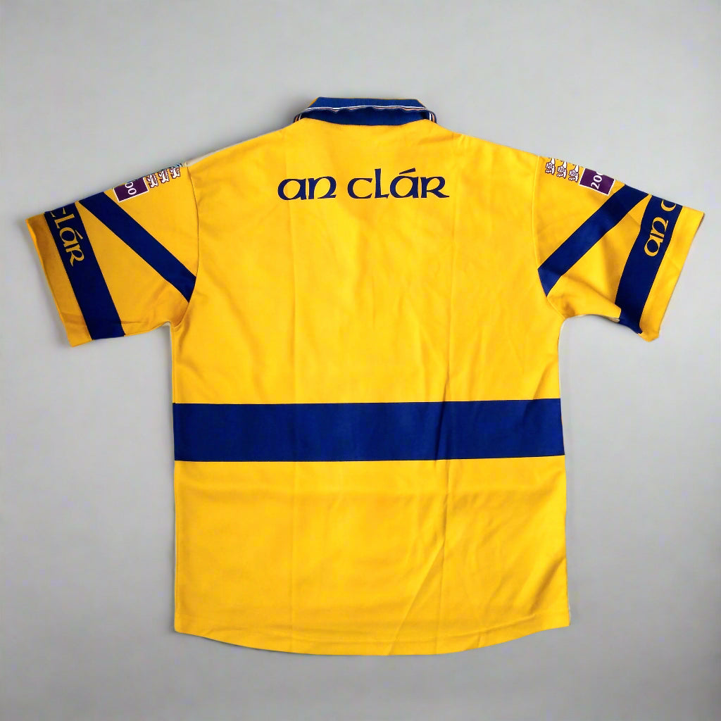 Clare GAA Short Sleeve Home Jersey 2000 / 01 O'Neills Unisex Adults Eircell Clare Gaa Gaelic Football Hurling Vintage Retro SHIRTS V SKINS