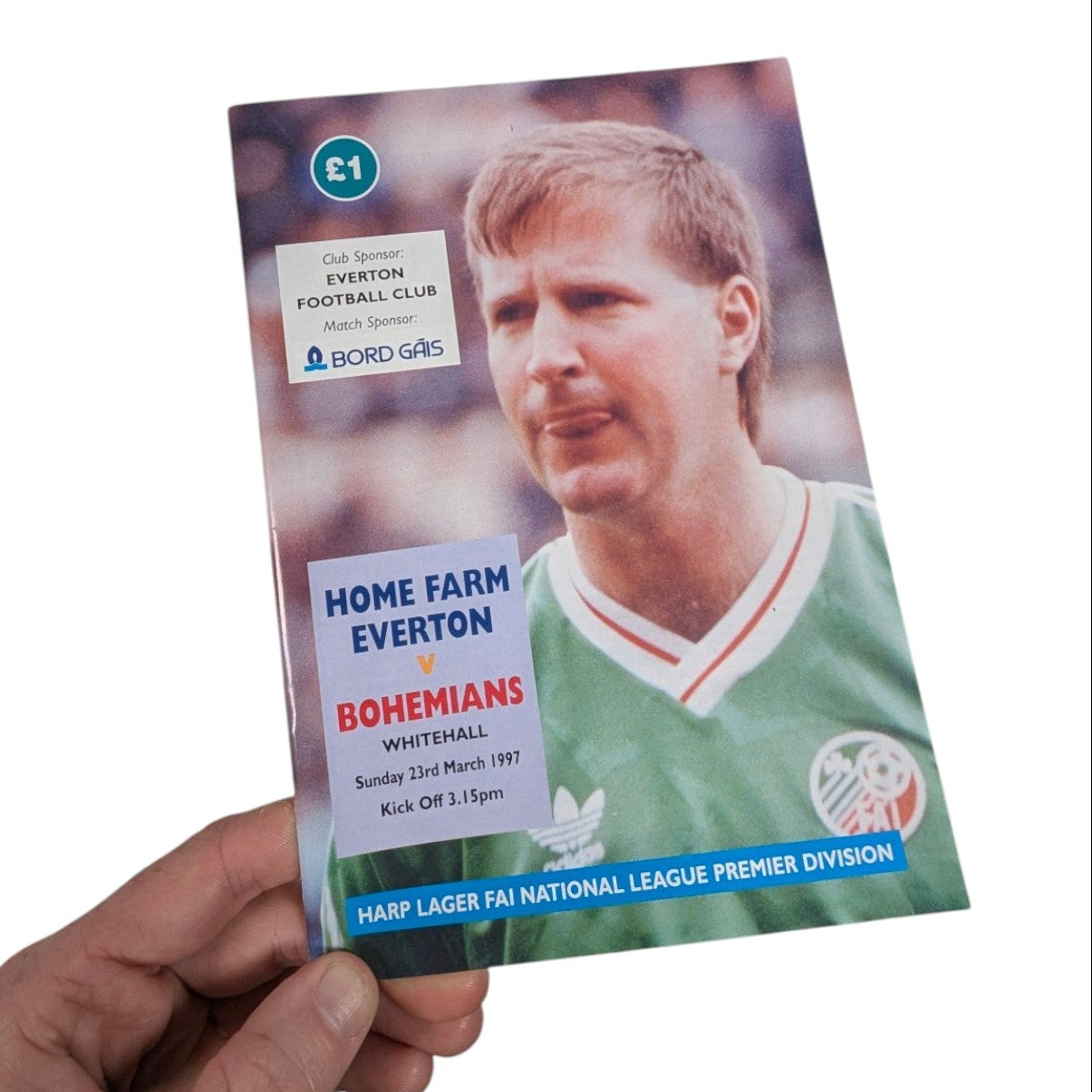 Home Farm Everton v Bohemian FC Home Football Programme 1997