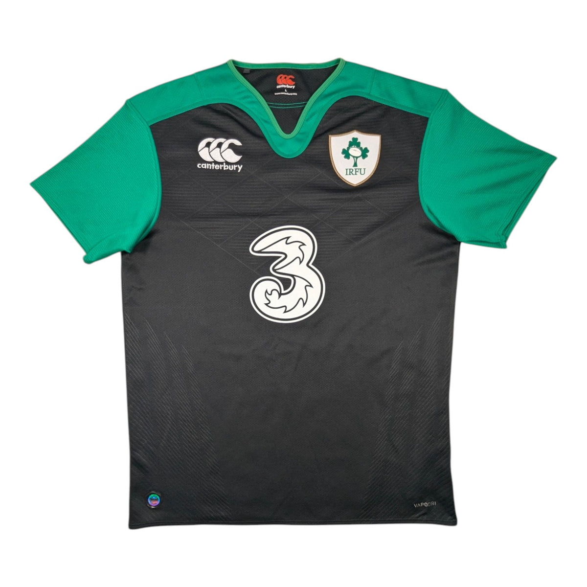 Ireland Canterbury Away Rugby Jersey 2015 (L)