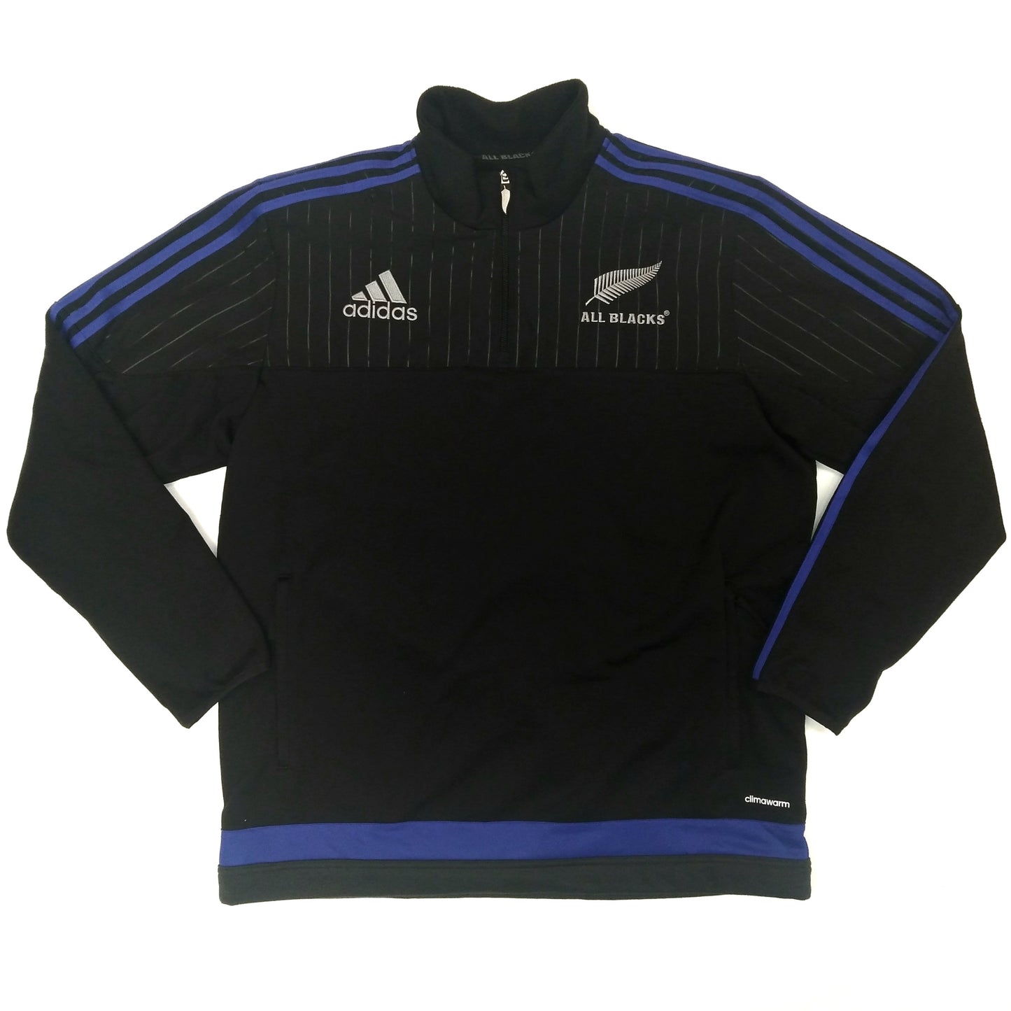 New Zealand All Blacks Rugby Casual Sweatshirt 2015 / 16 adidas Unisex Adults m36041 SVS2001