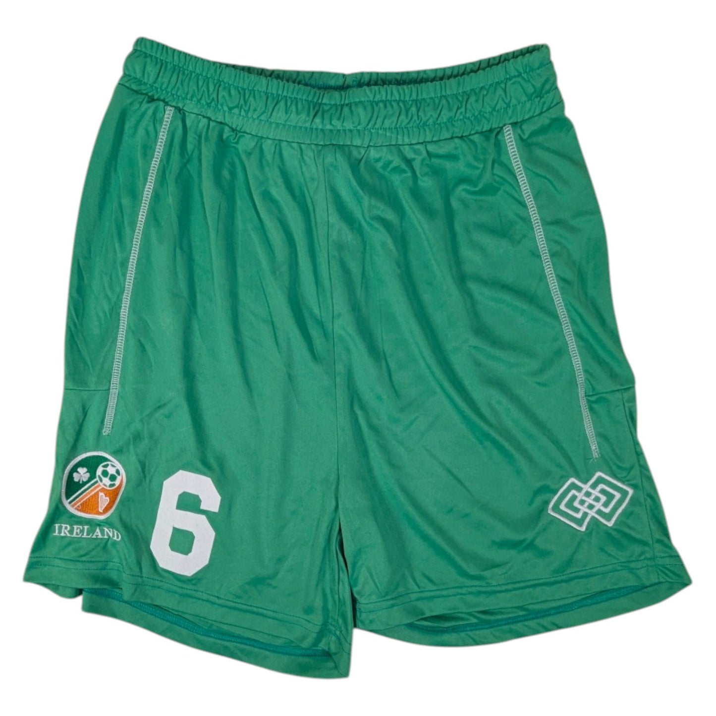 Republic of Ireland Bourke Sports Home Football Shorts 2024 Saipan #6 (L)
