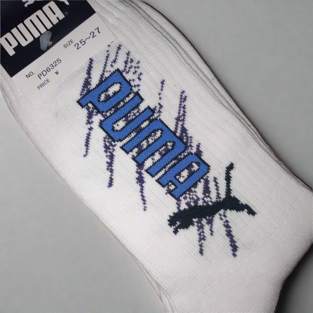 Tennis Casual Socks 1990s Puma Unisex Adults Puma Vintage Retro SHIRTS V SKINS