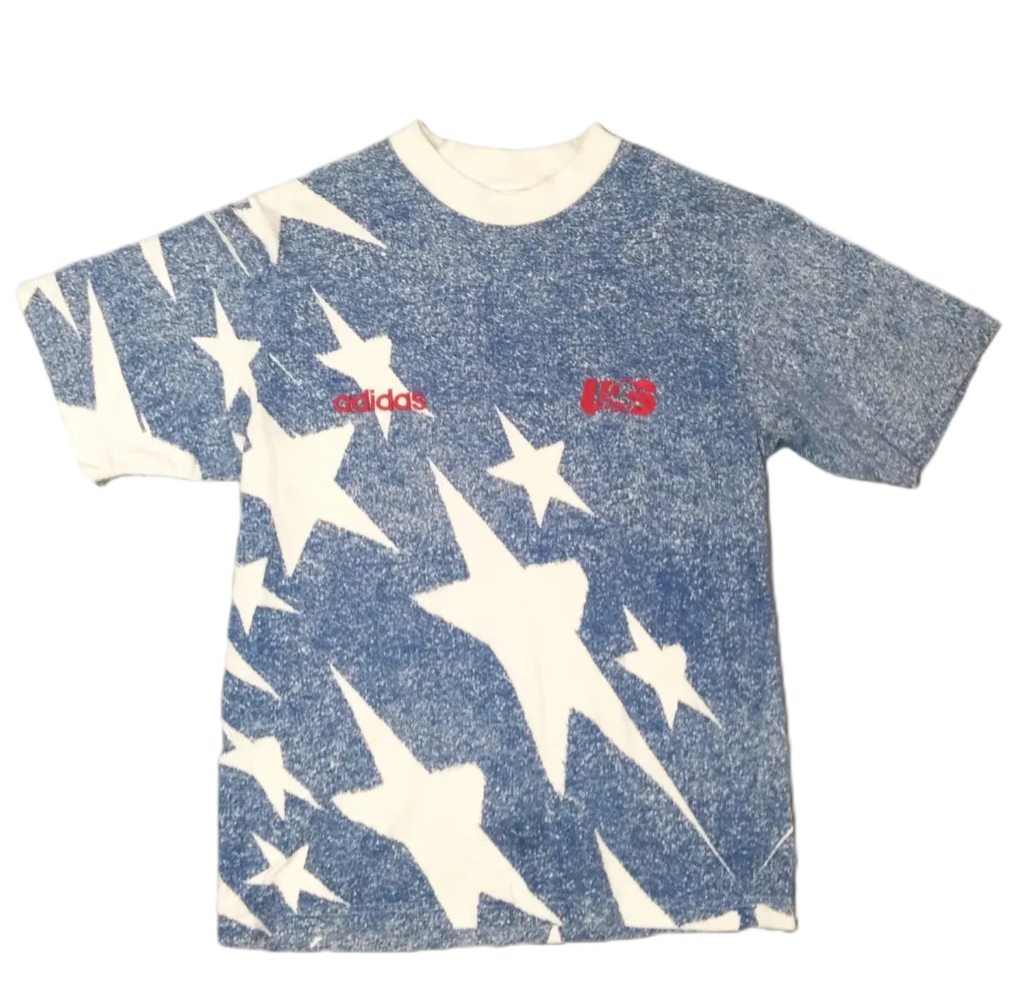 USA Football Sahort Sleeve Casual T-Shirt 1994 /95 adidas Teens USA soccer United States of America USMNT USWNT World Cup SHIRTS V SKINS