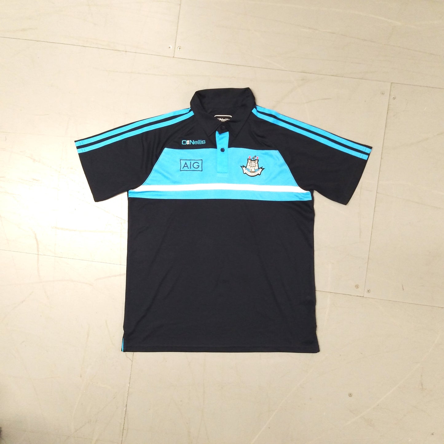 County Dublin Unisex Adults Short Sleeve GAA Casual 2018 / 19