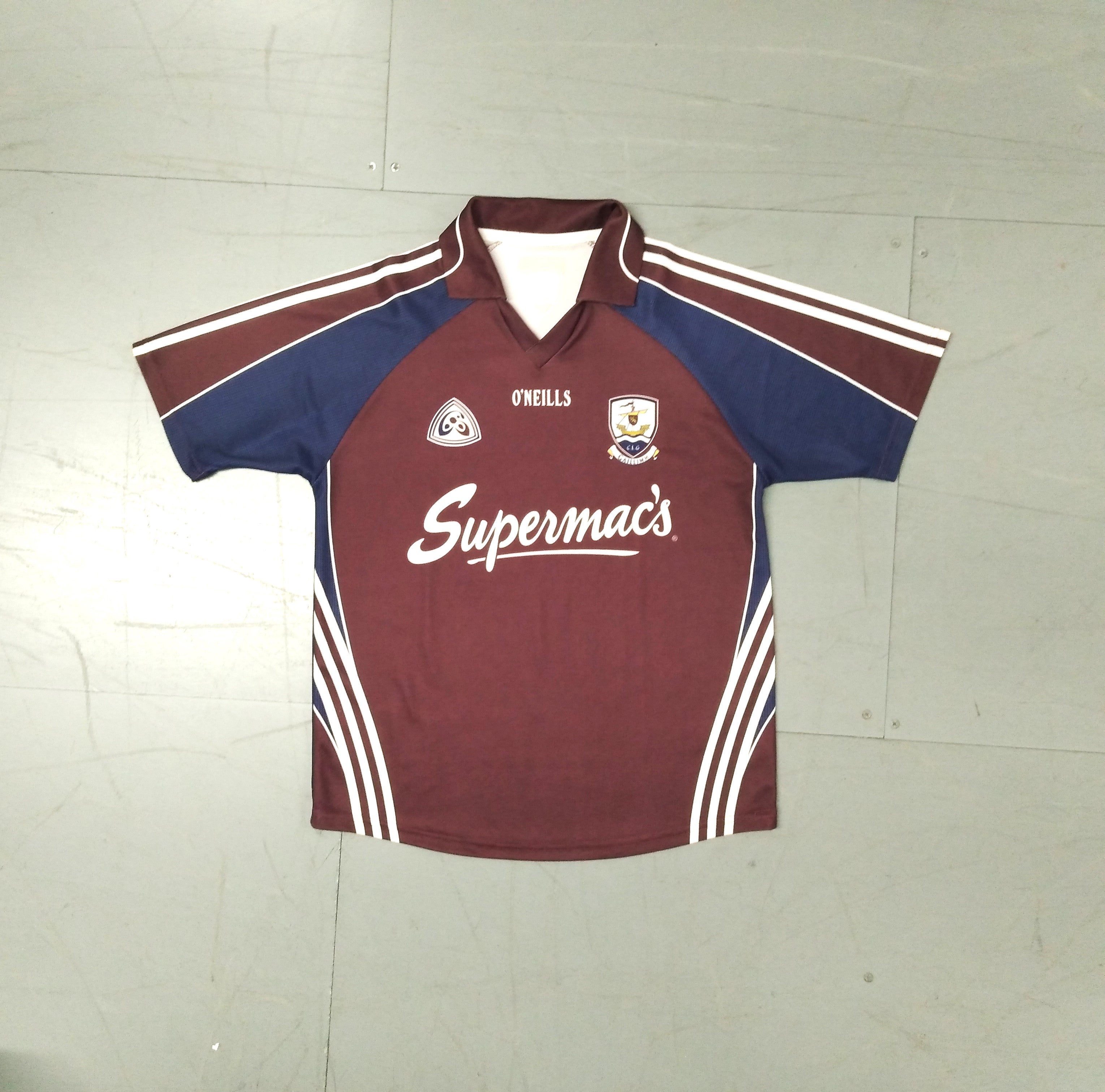 Galway 2007 08 GAA Jersey O'Neills (M) [Good] – SHIRTS V SKINS