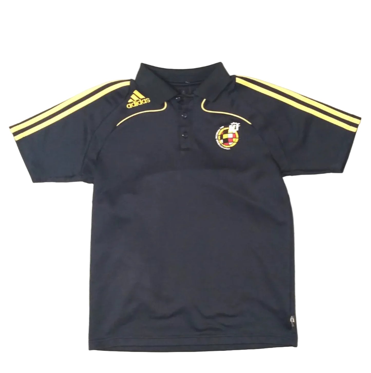 Spain Football Short Sleeve Casual Polo Shirt 2007 / 08 adidas Unisex Adults Euro 2024 espana world cup euros soccer vintage retrp SHIRTS V SKINS