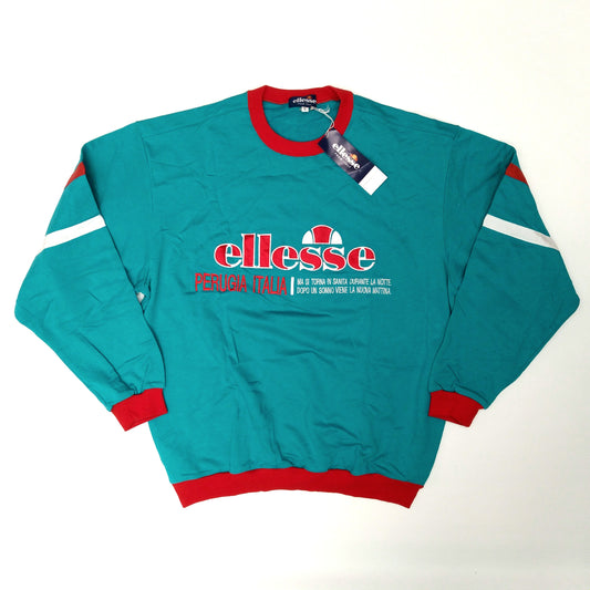 1990s Vintage Sweatshirt Ellesse (M)   [New]