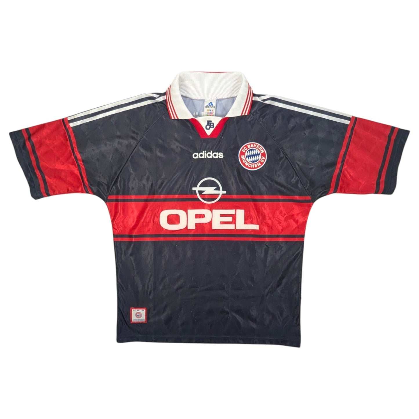 Bayern Munich adidas Home Football Jersey 1997 (L) [Good]
