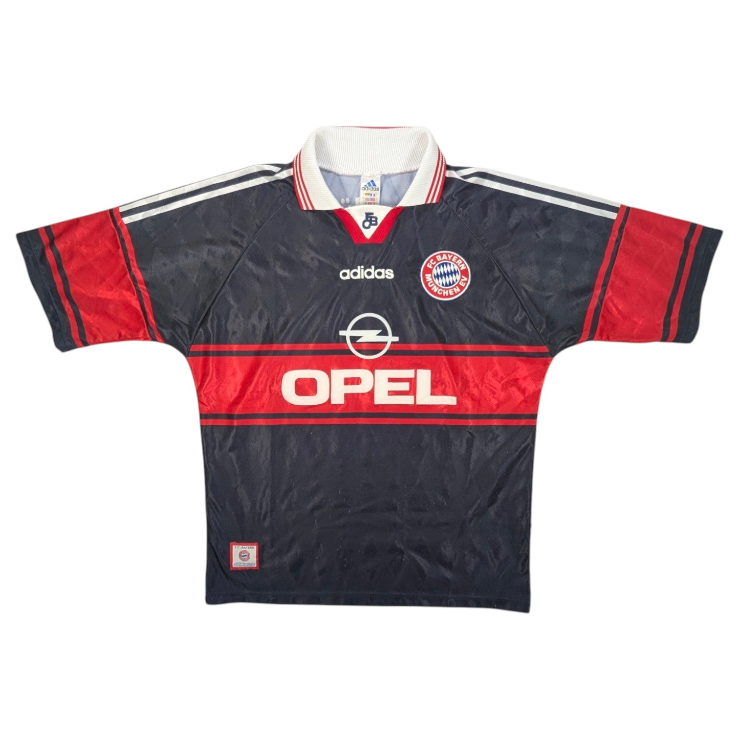 Bayern Munich adidas Home Football Jersey 1997 (L) [Good]
