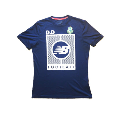 Shamrock Rovers Football  Short Sleeve  Training  T-Shirt  2016 / 17  New Balance  Damien Duff   Unisex Adults  Team Issue     New Balance  Shamrock Rovers Dublin Tallaght Football Soccer Vintage Retro League of Ireland  SHIRTS V SKINS   