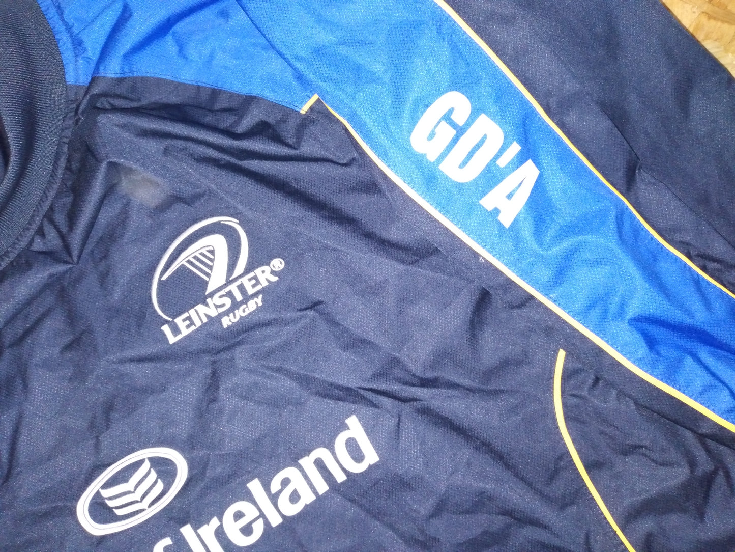 Leinster 2012 / 13 Rugby Jacket Canterbury (L) Player Issue Gordon D'Arcy [Good]