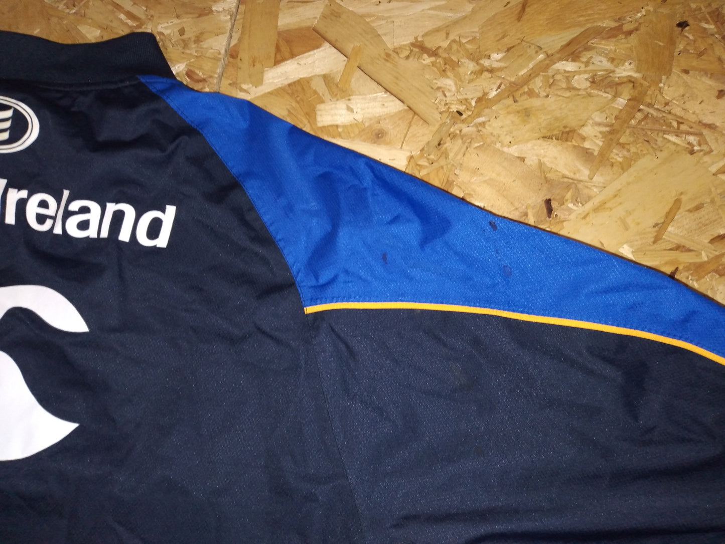 Leinster 2012 / 13 Rugby Jacket Canterbury (L) Player Issue Gordon D'Arcy [Good]