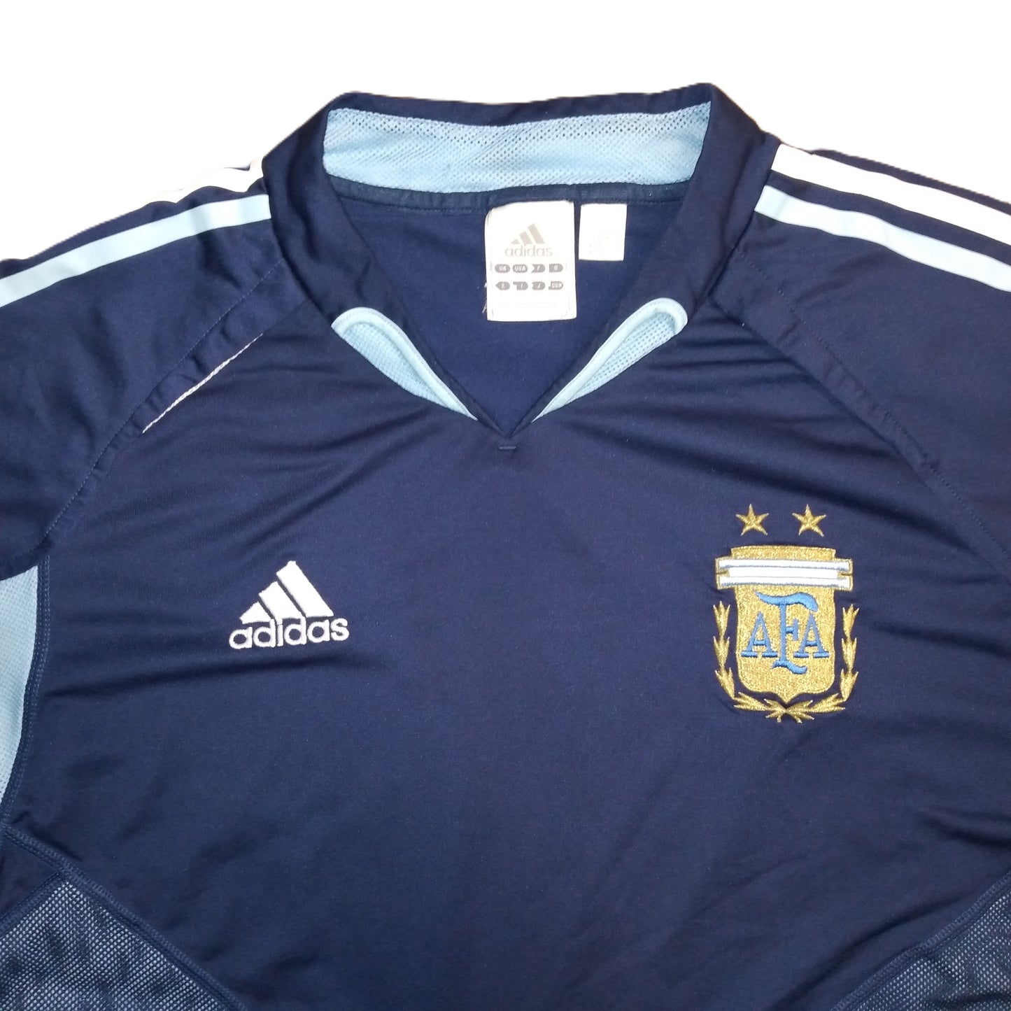 Argentina 2004 / 05 Football Jersey adidas (L)   [Excellent]