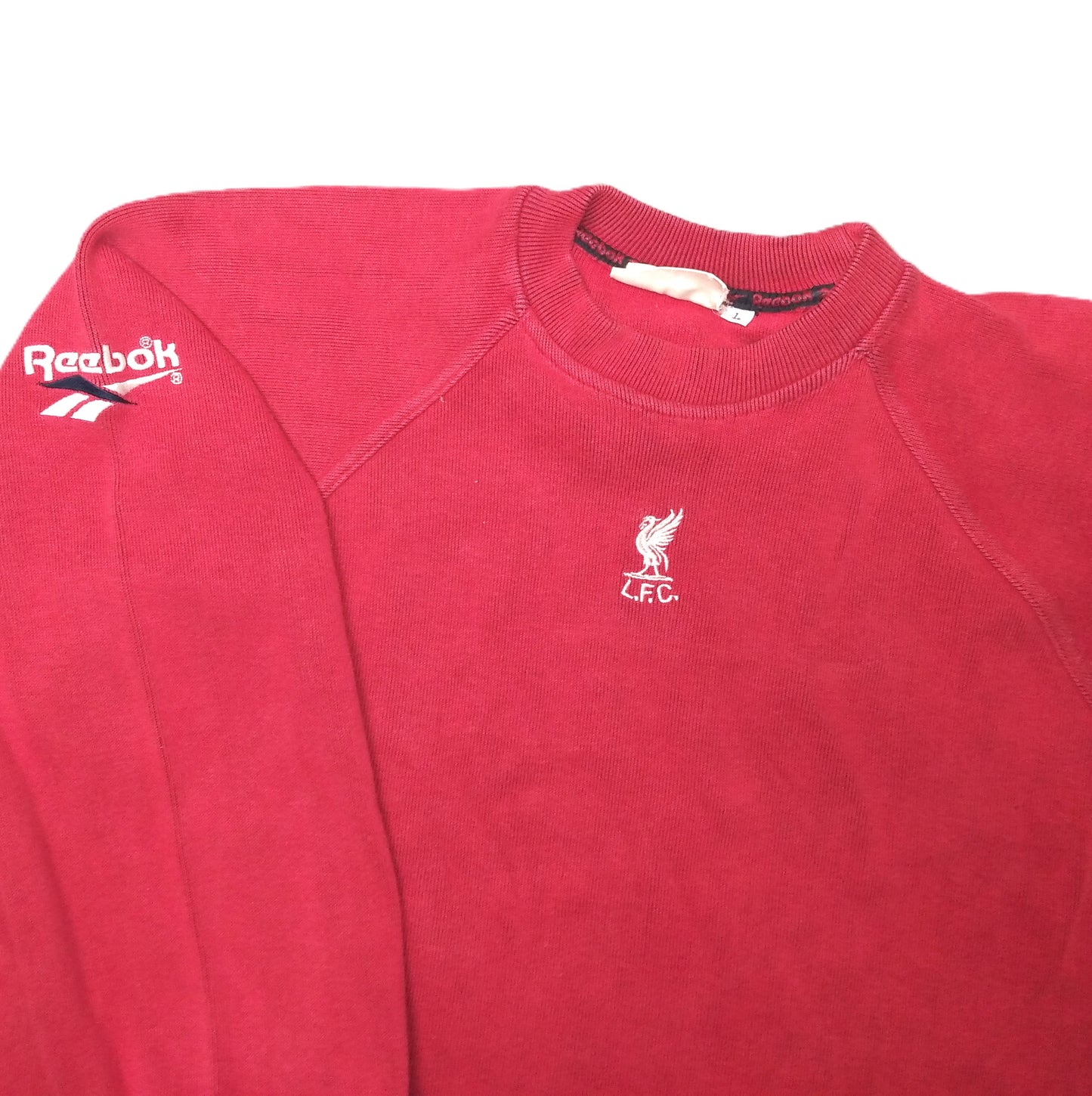 Liverpool FC 1996 / 97 Football Sweatshirt Reebok (L)   [Very Good]