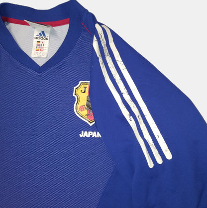 Japan 2002 / 03 Football Jersey adidas (M)   [Fair]