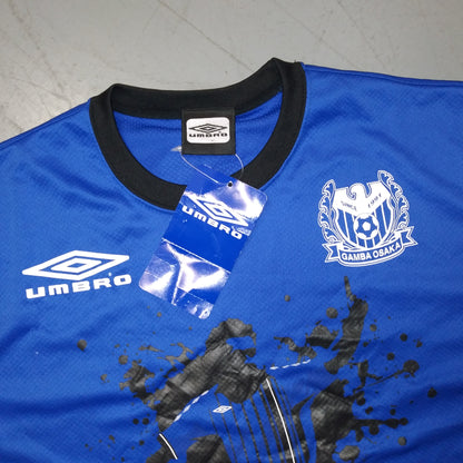 Gamba Osaka 2008 / 09 Football Jersey Umbro (L)   [Excellent]