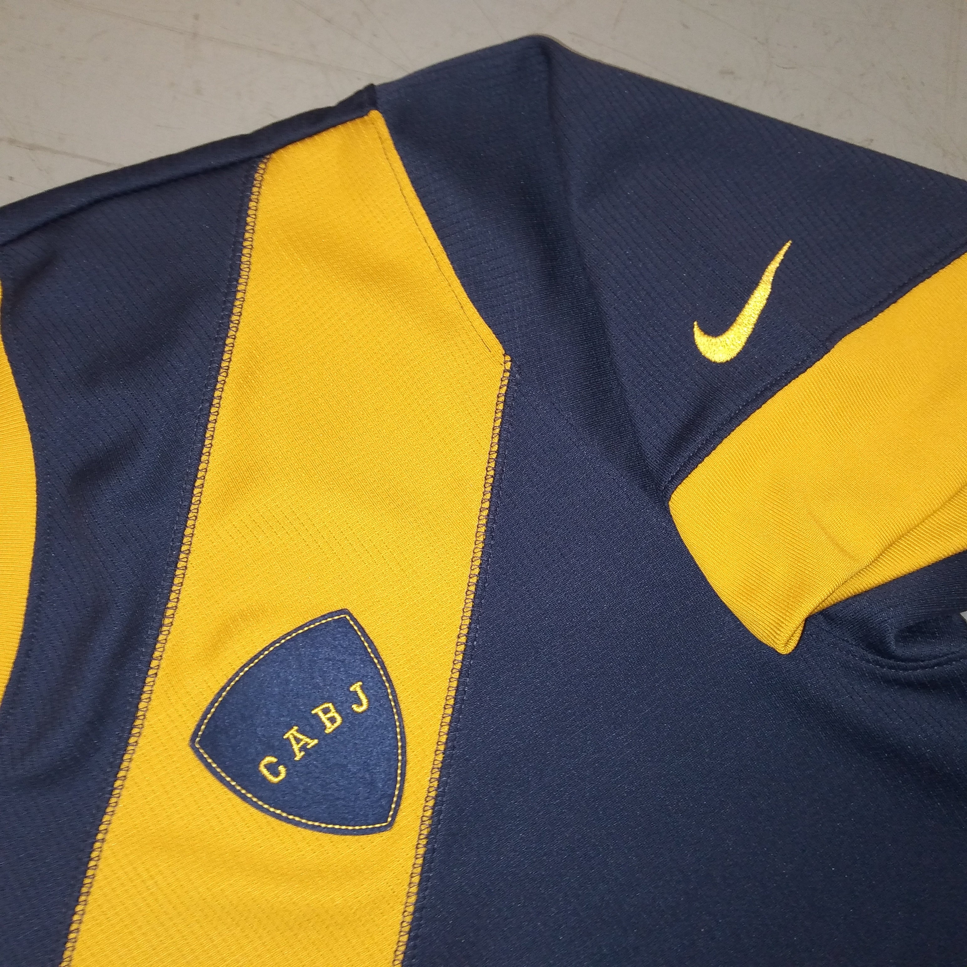 Boca Juniors 2005 06 Football Jersey Nike L Anniversary Very Good SHIRTS V SKINS