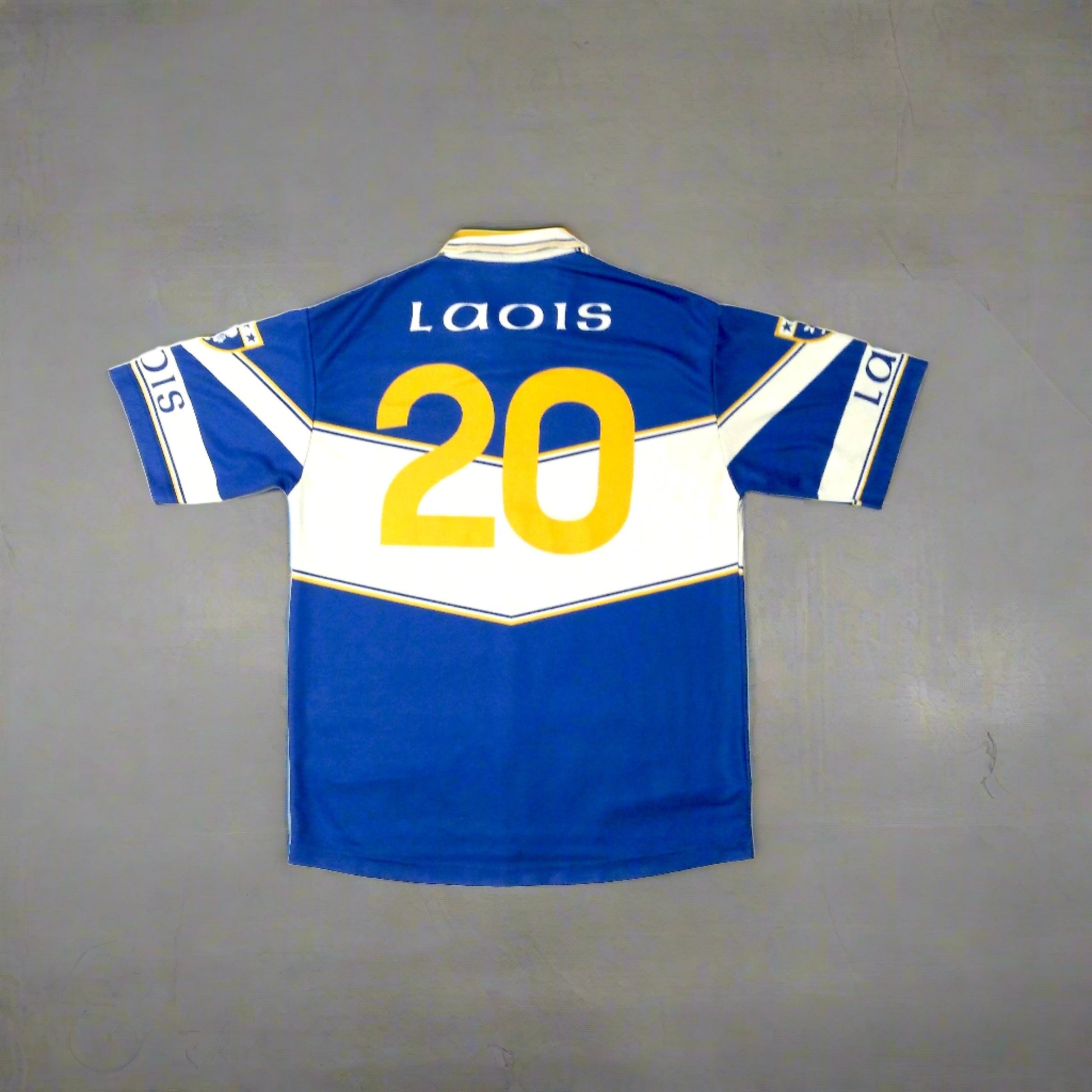 player issue laois gaa jersey shirt vintage retro o'neills gaelic football hurling  gaelic games gaa vintage player issue number