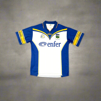 Vintage GAA Jersey Shirt O'Neills  Gaelic Hurling Retro 2000s  tipperary player issue white goalkeeper enfer o'neills