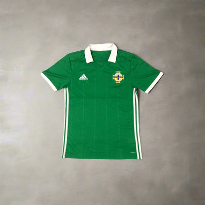 Northern Ireland  Football 2018 Jersey adidas (S) [Average] norn iron adidas soccer belfast windsor park