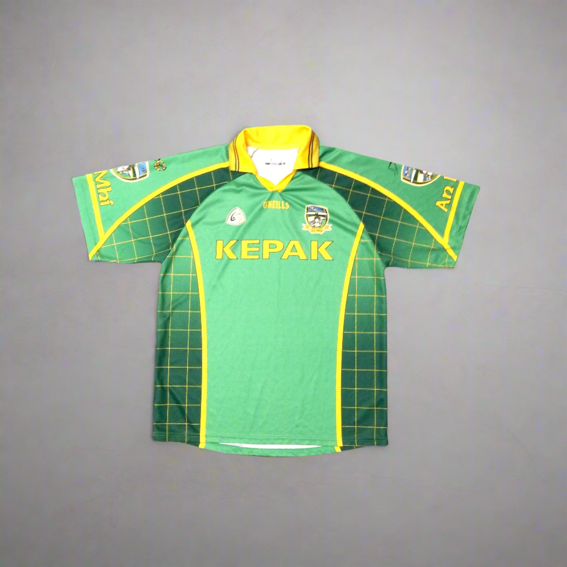 Vintage GAA Jersey Shirt O'Neills  Gaelic Hurling Retro 2000s  meath keepak