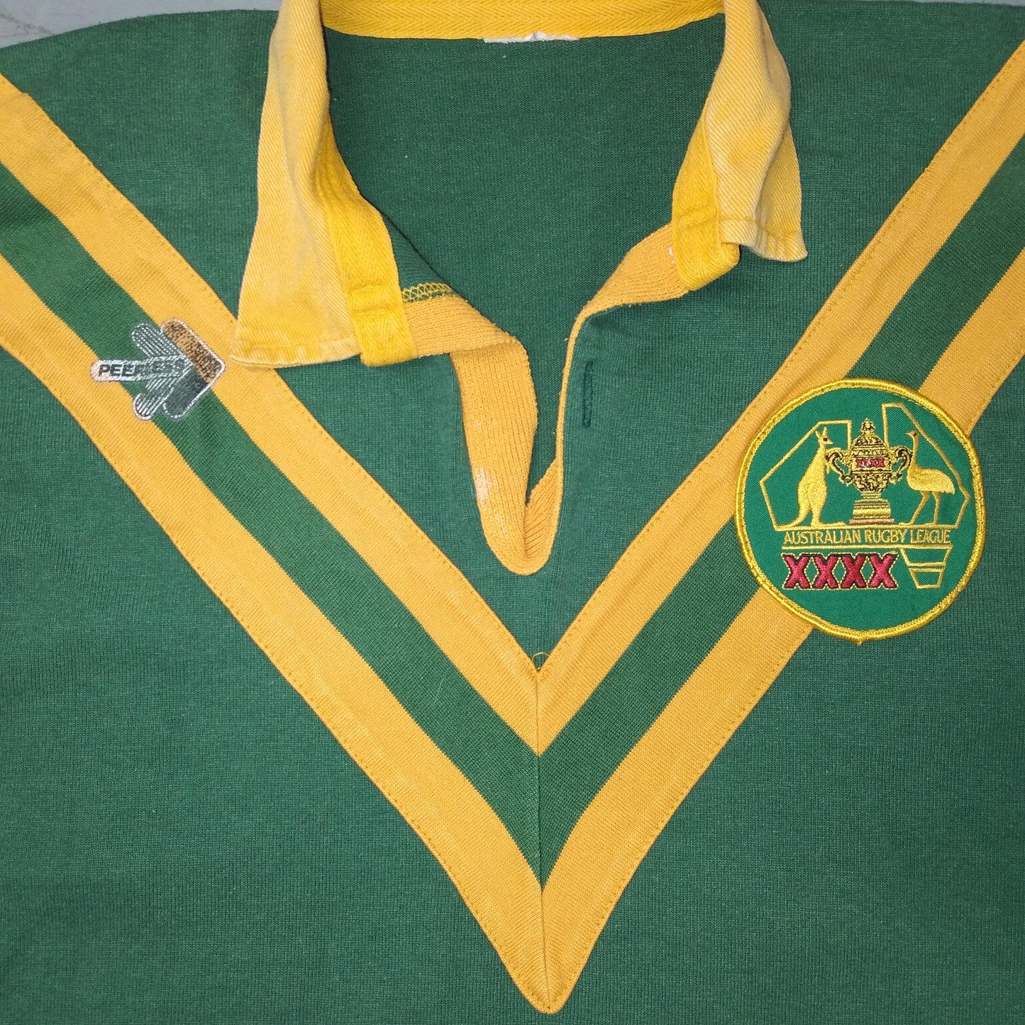 Australia Rugby League 1980s Jersey Peerless (S)