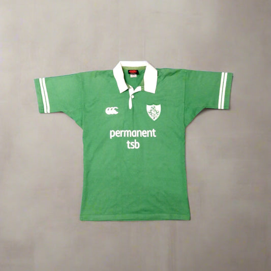 Ireland 2002 Rugby Jersey Canterbury(M) irish six nations vintage retro permanent tsb