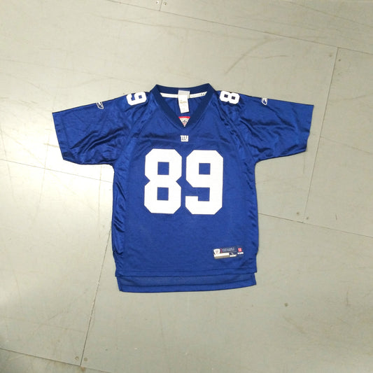 New York Giants 2007 / 08 American Football Jersey Reebok (14-16 years) Kevin Boss #89