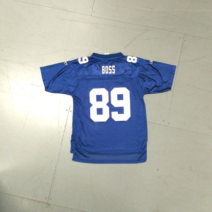 New York Giants 2007 / 08 American Football Jersey Reebok (14-16 years) Kevin Boss #89