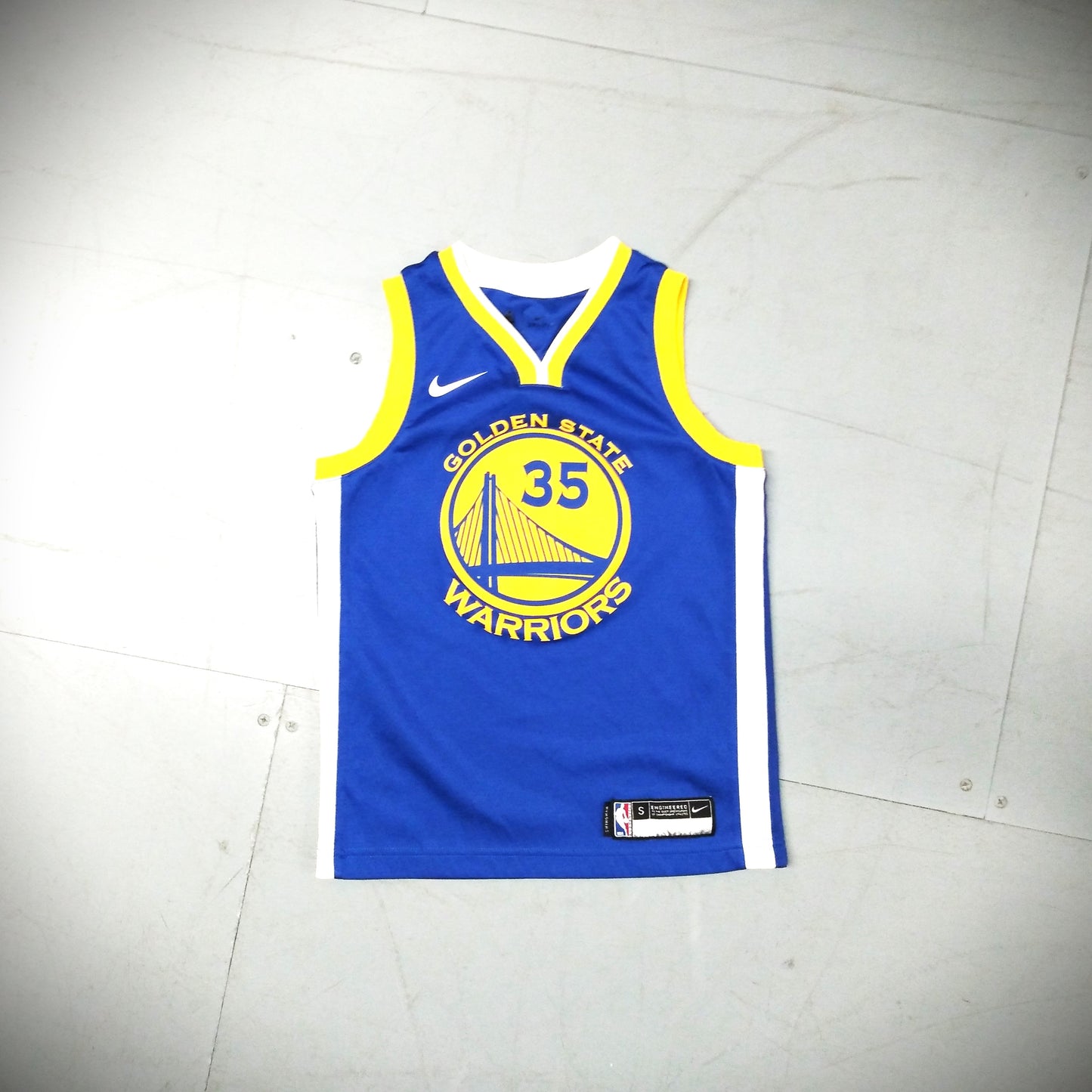 Golden State Warriors  Basketball Jersey Nike (S Youths) Durant #35