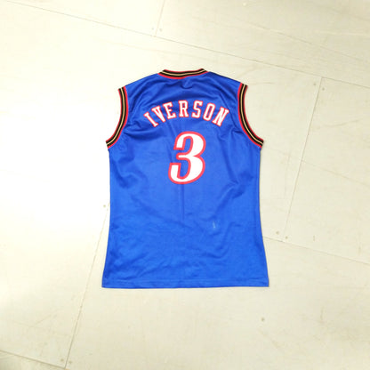 Philadelphia 76ers 1997 / 06 Basketball Jersey Champion (L) Allen Iverson #3