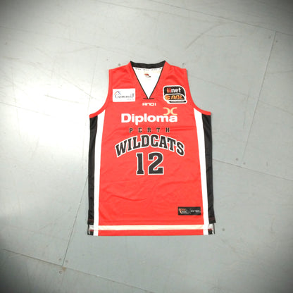 Perth Wildcats 2010 / 11 Basketball Jersey And1 (M) Lisch #12