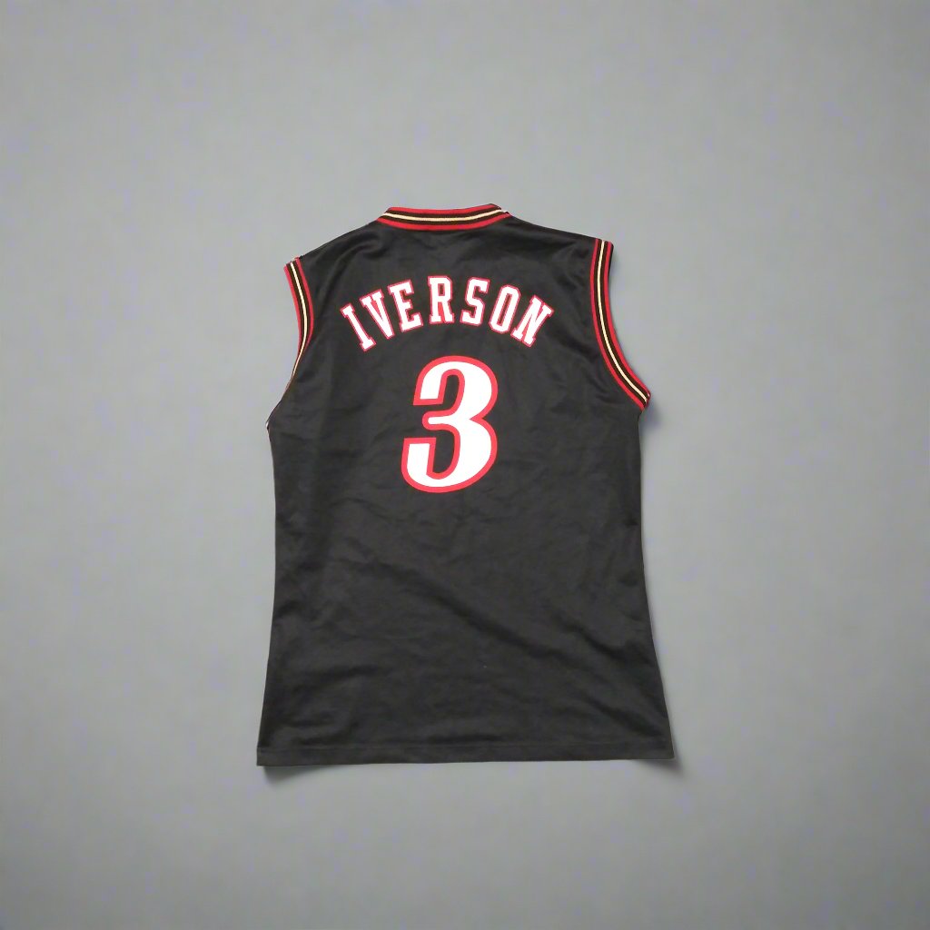 Philadelphia 76ers 1997 / 06 Basketball Jersey Champion (Large) Allen Iverson #35