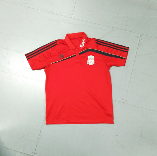 Liverpool FC 2009 / 10 Football Polo Shirt adidas (XL)