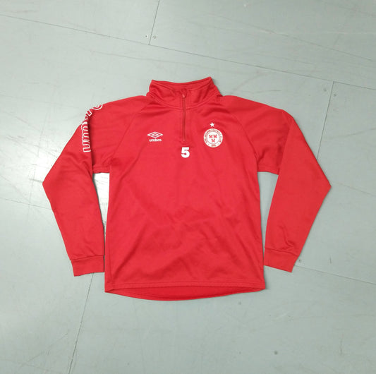 Shelbourne FC 2019 Football Sweatshirt Umbro (M) Player Issue #5