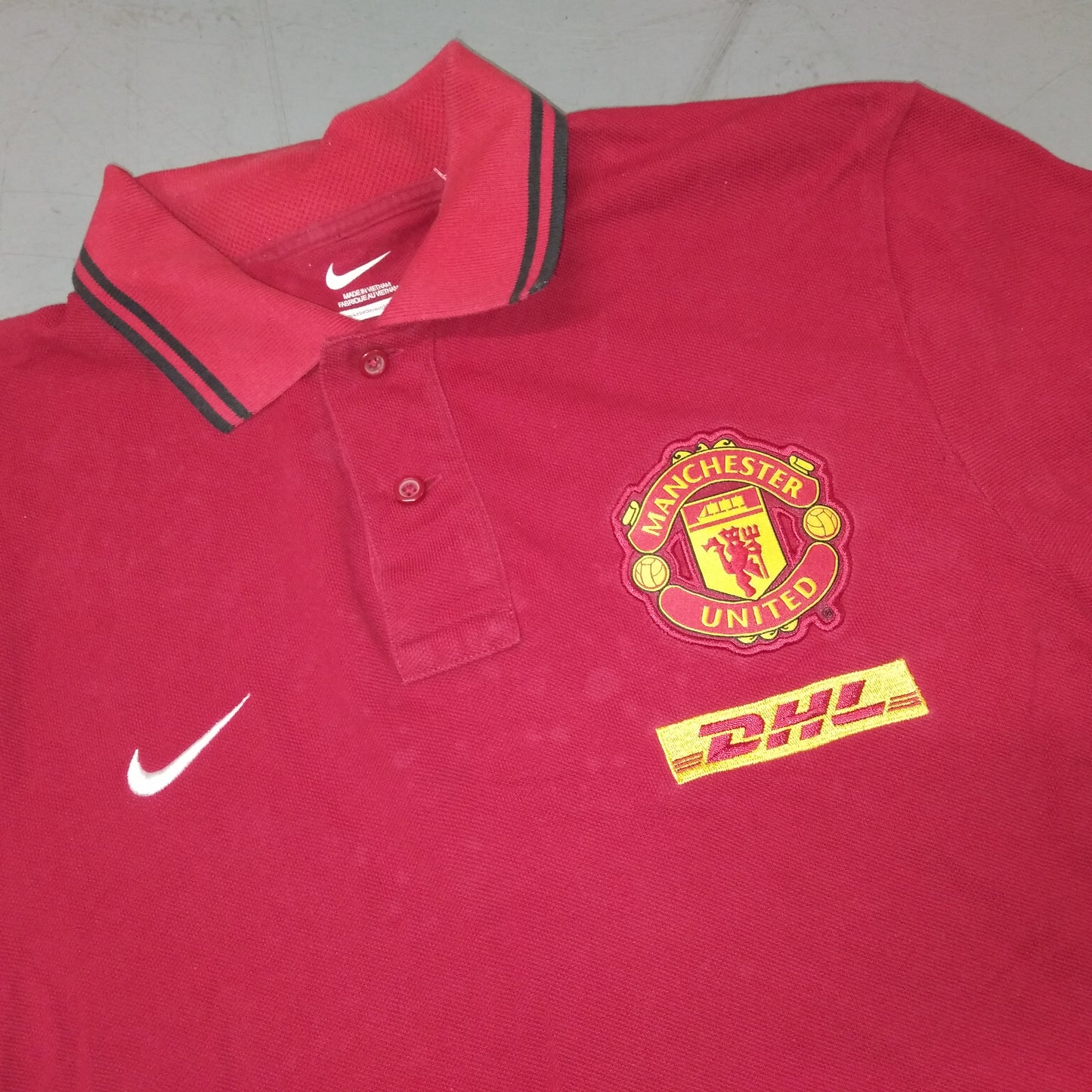 Manchester United 2011 / 12 Football Polo Shirt Nike (M)