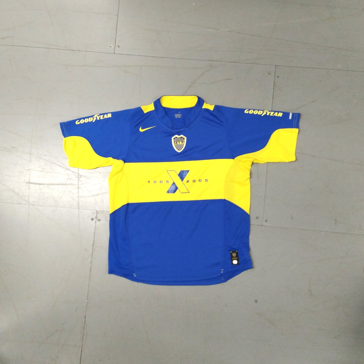 Boca Juniors 2005 / 06 Football Jersey Nike (L)   [Good]