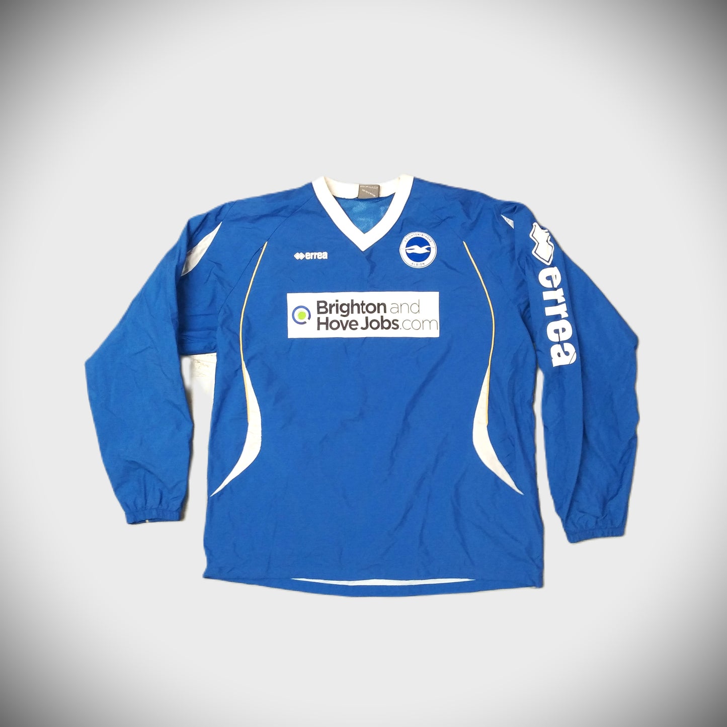 Brighton & Hove Albion 2012 / 13 Football Jacket Errea (XL) Player Issue  [Very Good]