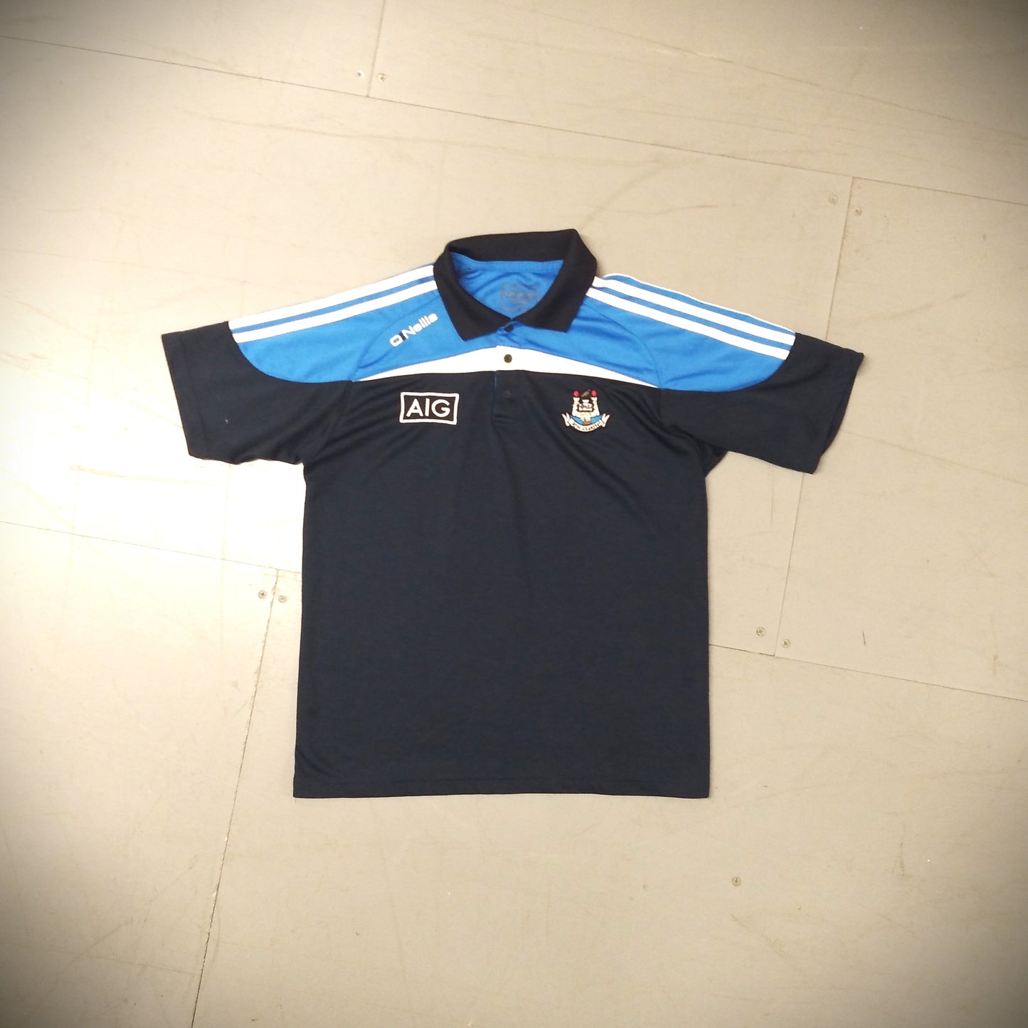 Dublin  GAA Polo Shirt O'Neills (M)   [Very Good]