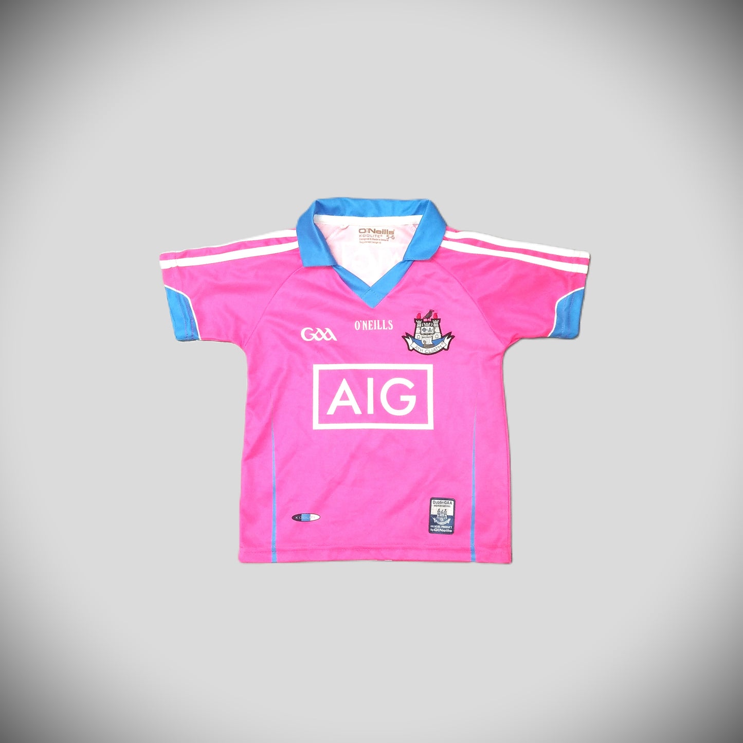 Dublin 2016 / 17 GAA Jersey O'Neills (5-6 Years)   [Very Good]