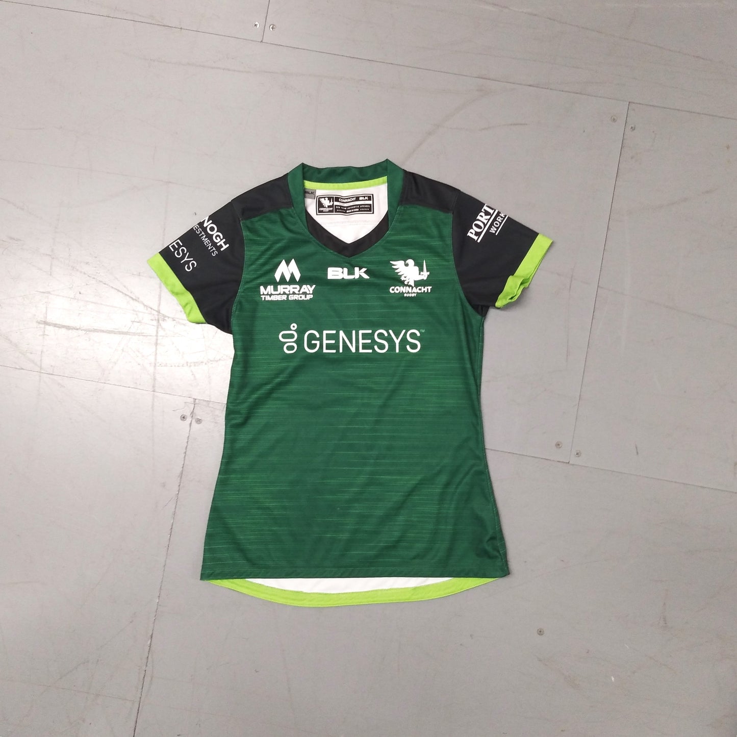 Connacht 2020 / 21 Rugby Jersey BLK (Size 12)   [Mint]