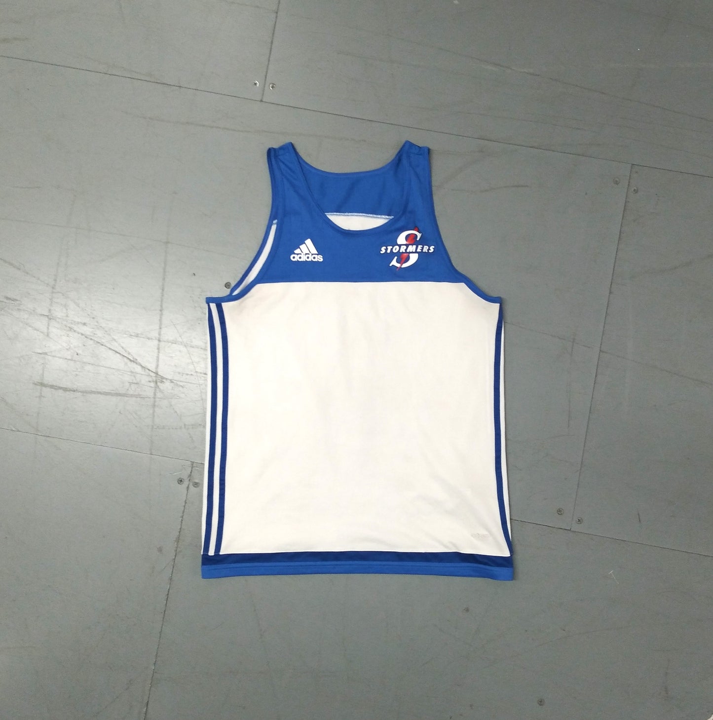 Stormers 2015 / 16 Rugby Vest adidas (M)   [Average]