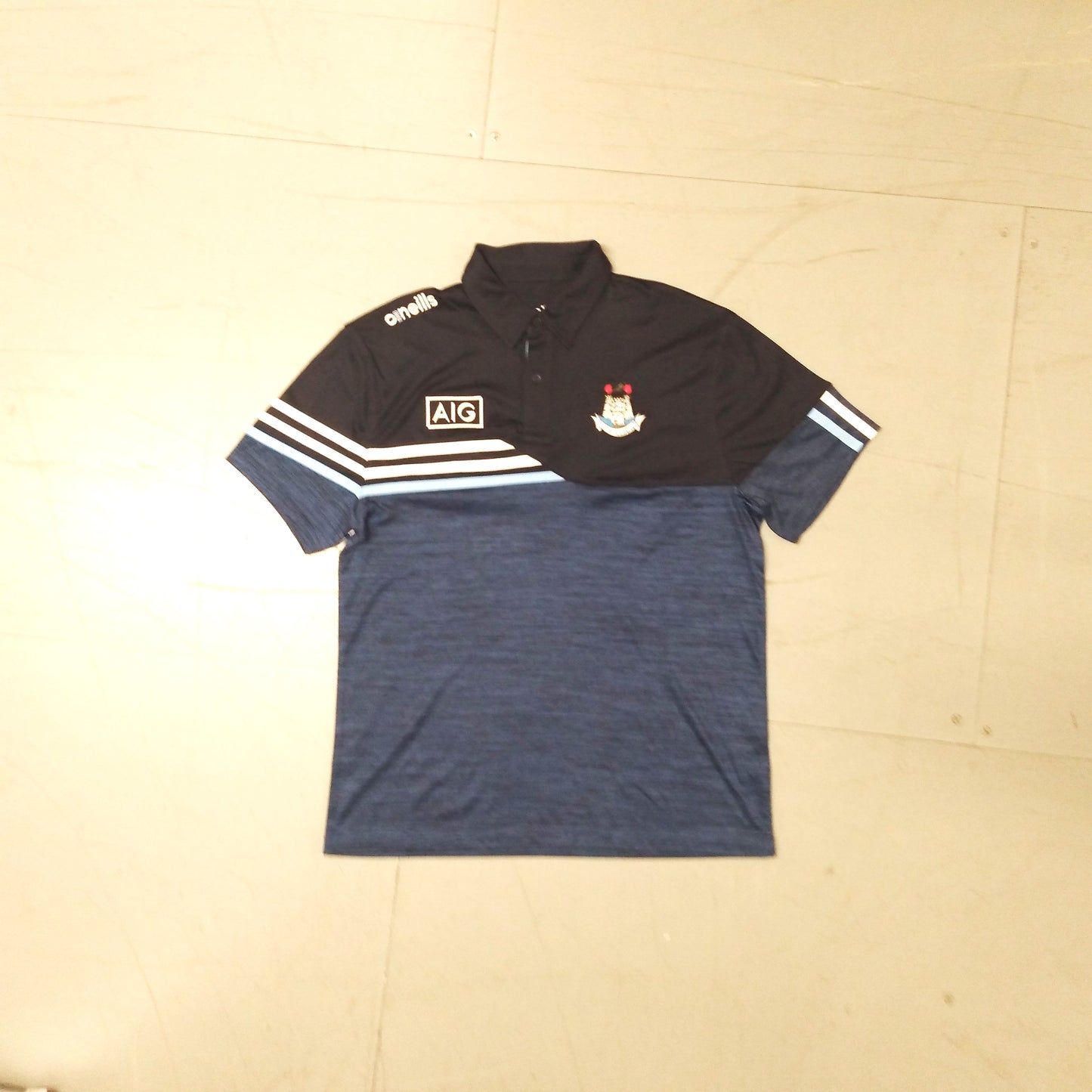 Dublin 2010s GAA Polo Shirt O'Neills (S)   [Very Good]