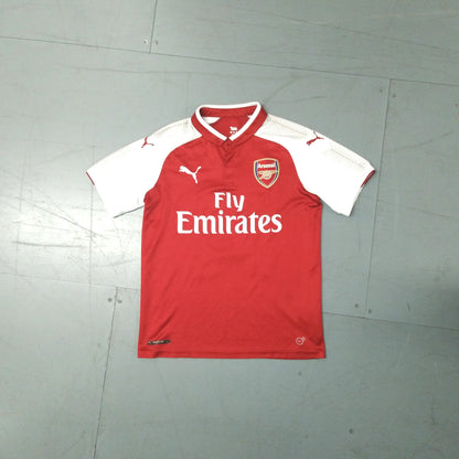 Arsenal FC 2018 / 19 Football Jersey Puma (13-14 Years) Aubameyang #14 [Very Good]